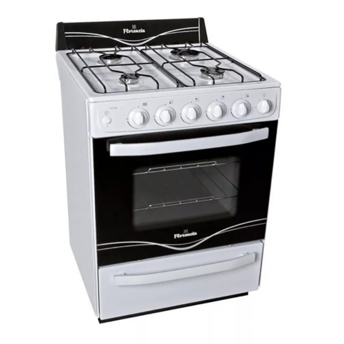 Cocina Multigas Florencia 5536f 4 Hornallas 56cm Blanco