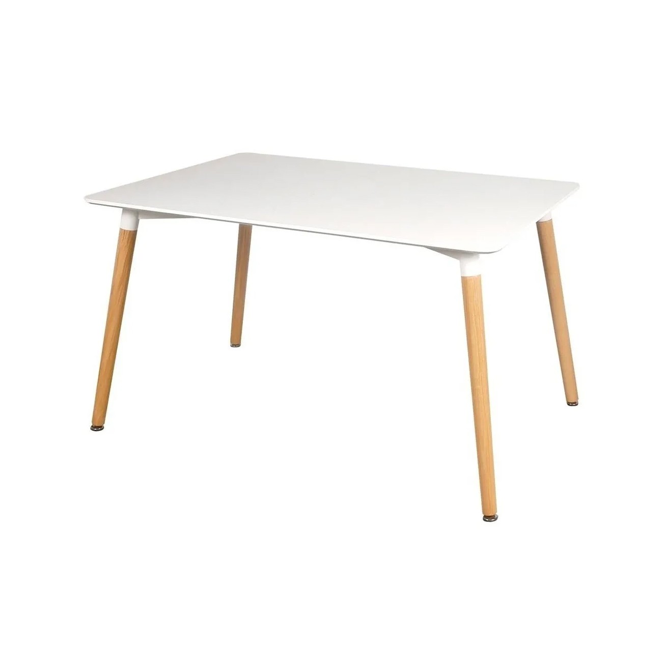 Imagen Mesa Kaunas Sitmobili   Pata Madera Blanco160