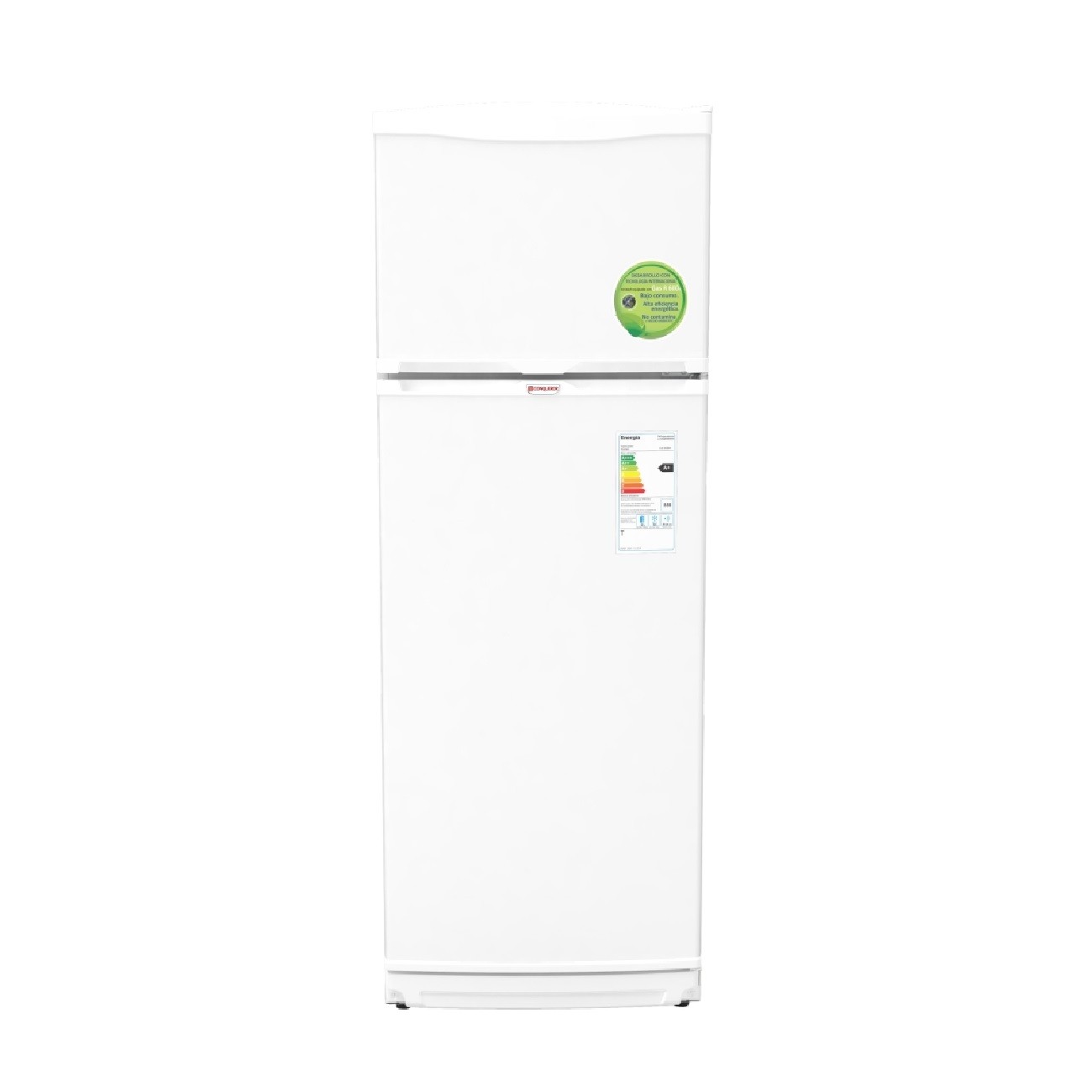 Imagen Heladera Ciclica Con Freezer Bambi 2f1200ba 239 Lts Blanca