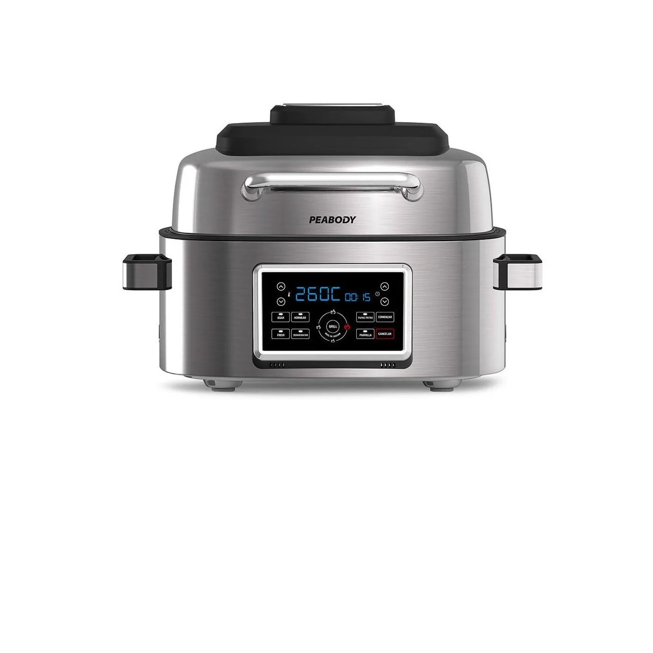 Imagen Freidora De Aire Peabody 6l 1600w C/grill 7 Prog