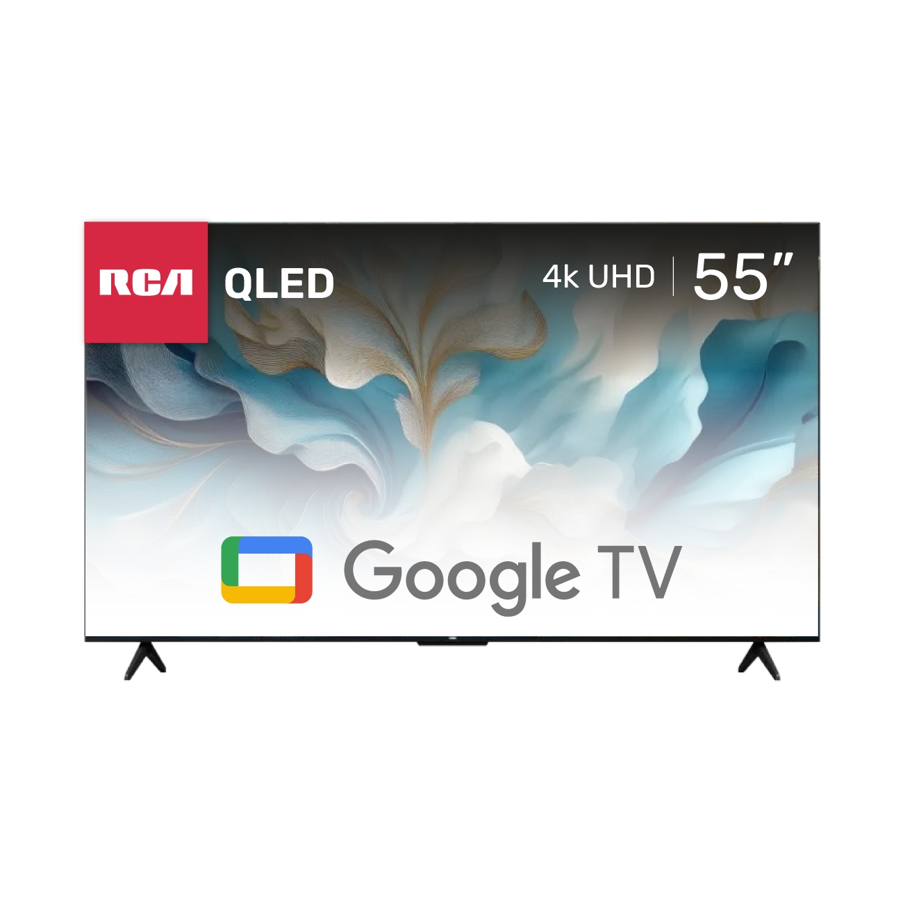 Imagen Smart Tv Rca 55" Qled 4k Google Tv