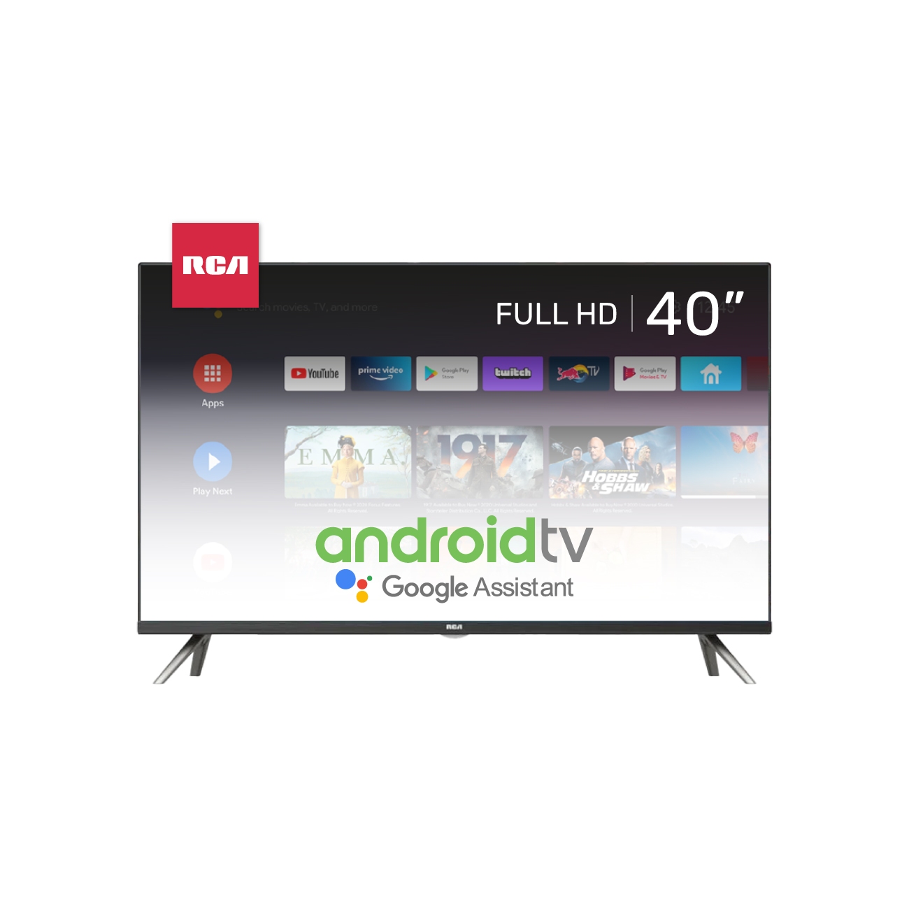 Imagen Smart Tv Rca 40" Fhd Android