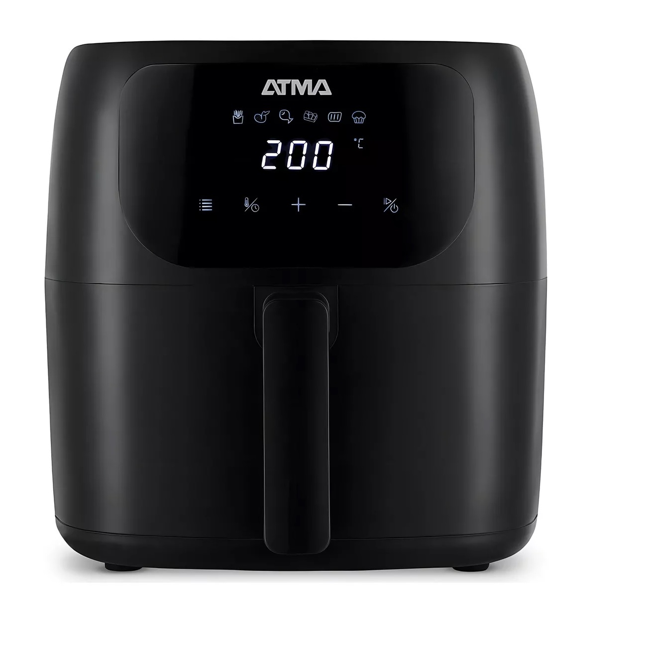 Imagen Freidora De Aire Atma 1300w 6.5l Digital Negra